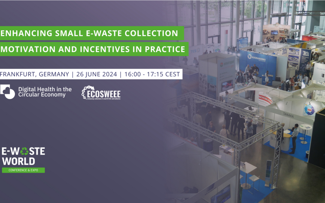 DiCE and ECOSWEEE at E-Waste World