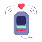 Smart Wearable Sensor Smart Wearable Sensor Illustration